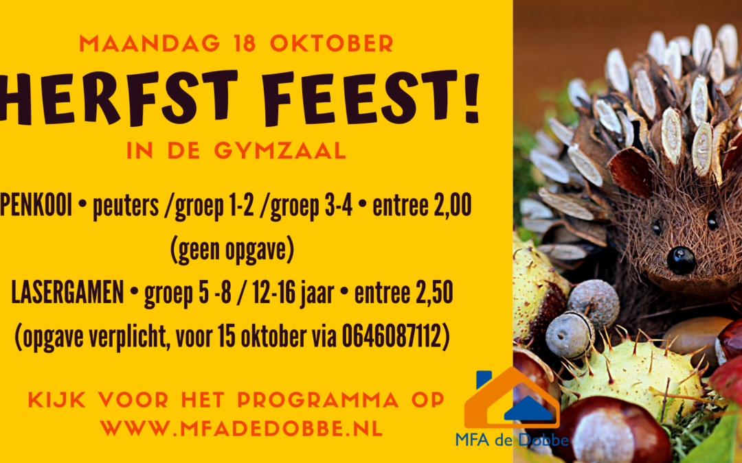 Herfst Feest in de Herfstvakantie