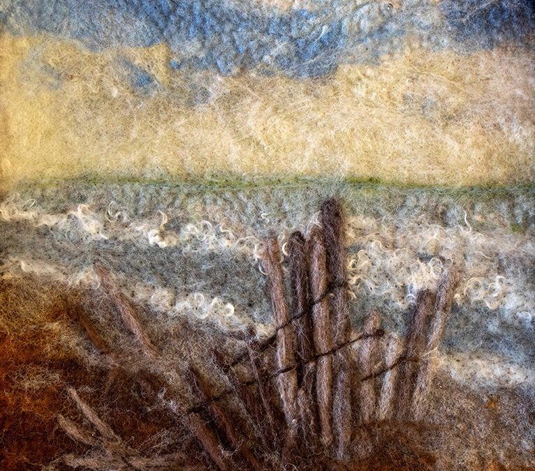 Expositie Ans van der Valk – Schilderen met wol, vilt en quilt